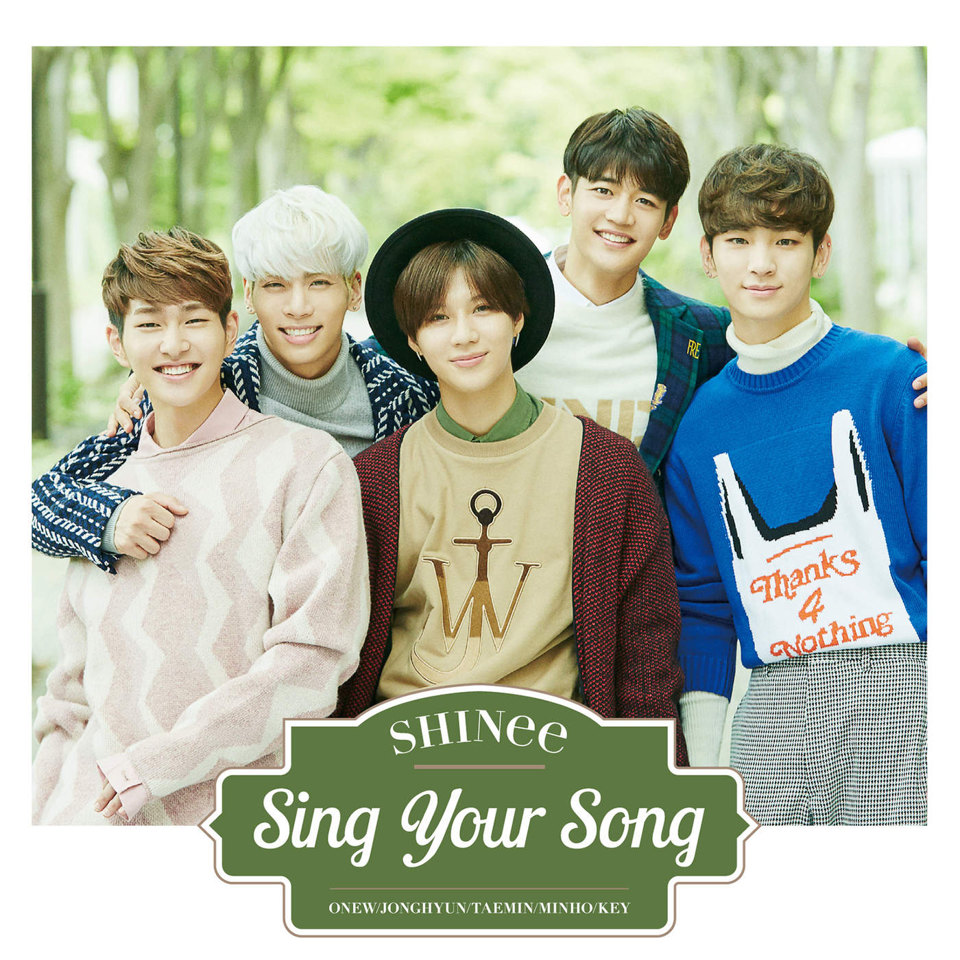 SHINee K-POP アイドル サイン入り写真 SHINee K-POP アイドル サイン入り写真
