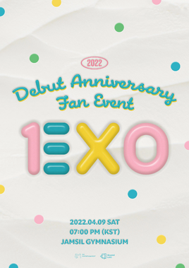 EXO 2022 Debut Anniversary Fan Event poster