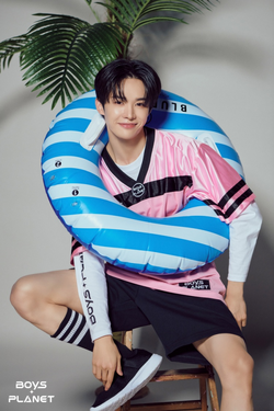 BOYS PLANET chenjianyuメッセージカード