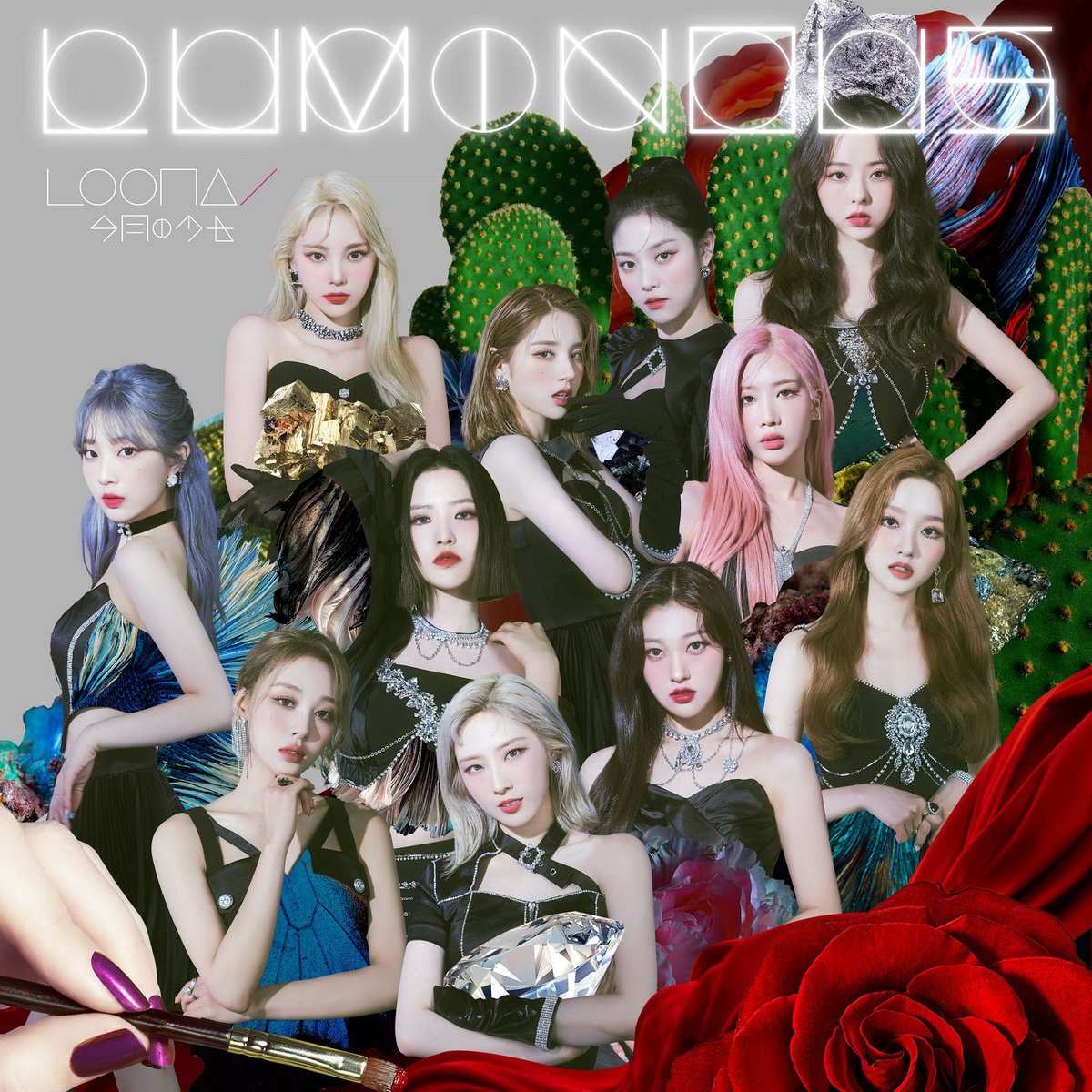 LOONA ××限定盤B ☆トレカ付き - K-POP/アジア