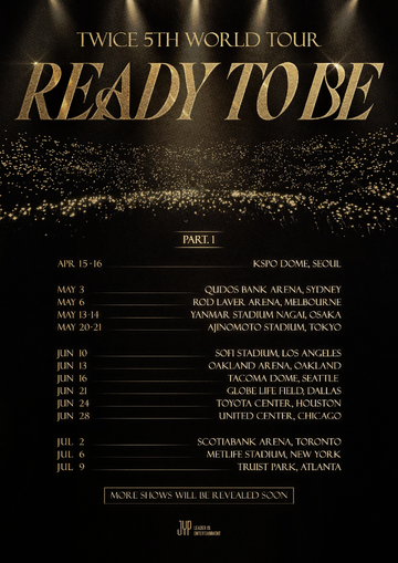 TWICE 5th World Tour 'Ready To Be' | Kpop Wiki | Fandom