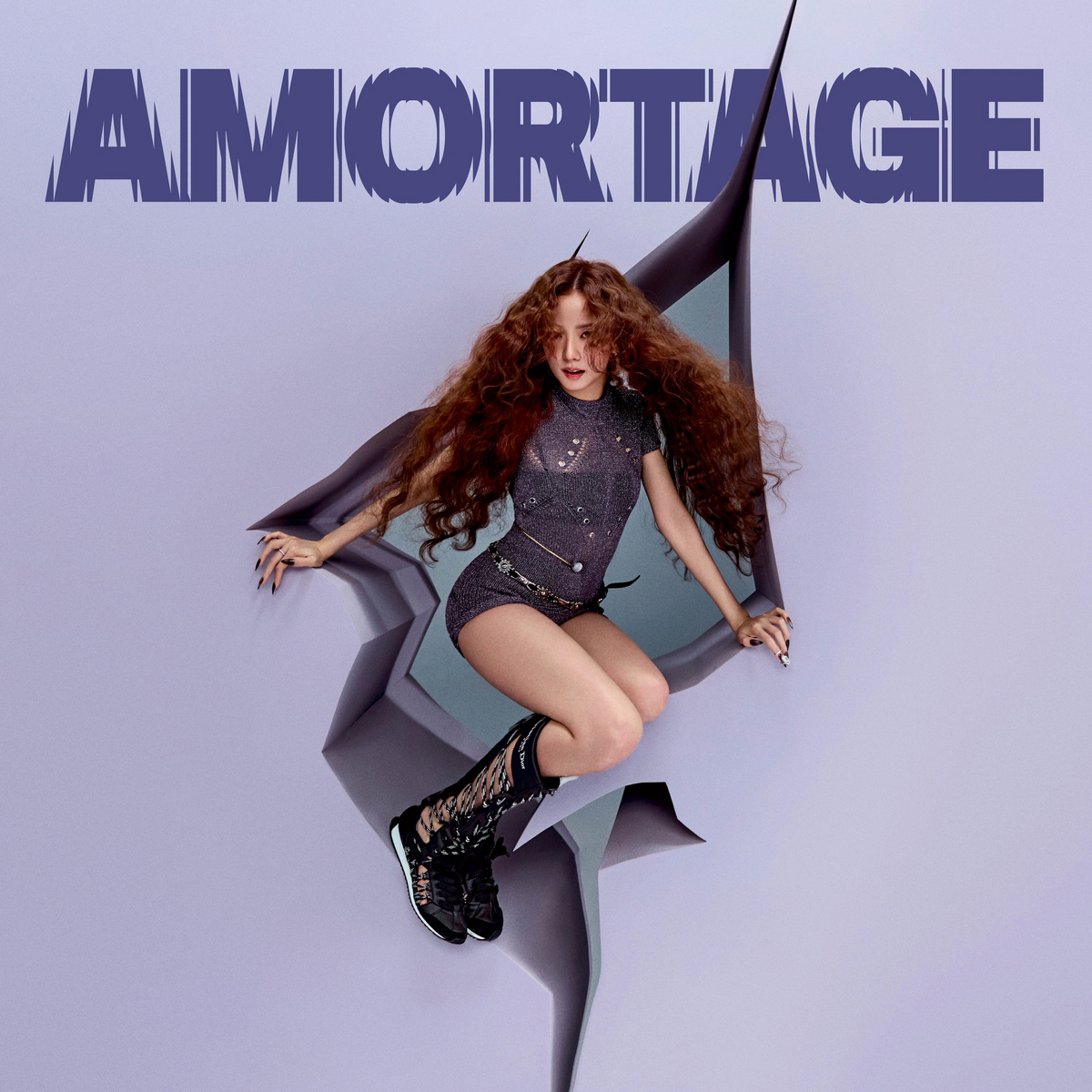 K-POP・アジア JISOO AMORTAGE LP BLACKPINK JISOO MINI ALBUM AMORTAGE LP (HEART VER.) - Kpop USA
