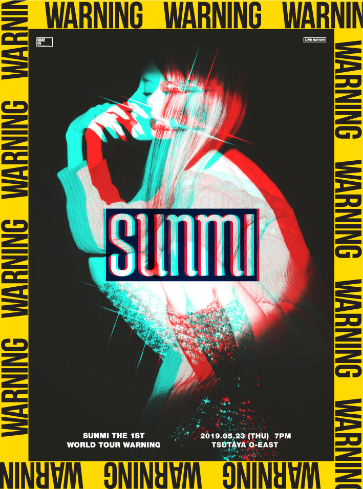 Sunmi The 1st World Tour Warning Kpop Wiki Fandom