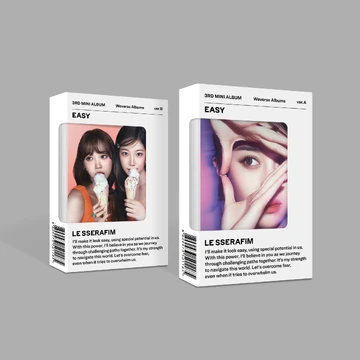 LE SSERAFIM easy ウンチェ スタンプブック K-pop альбом Le Sserafim – EASY Compact версія (3й міні альбом