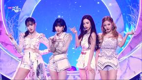 Aespa en Music Bank 211022
