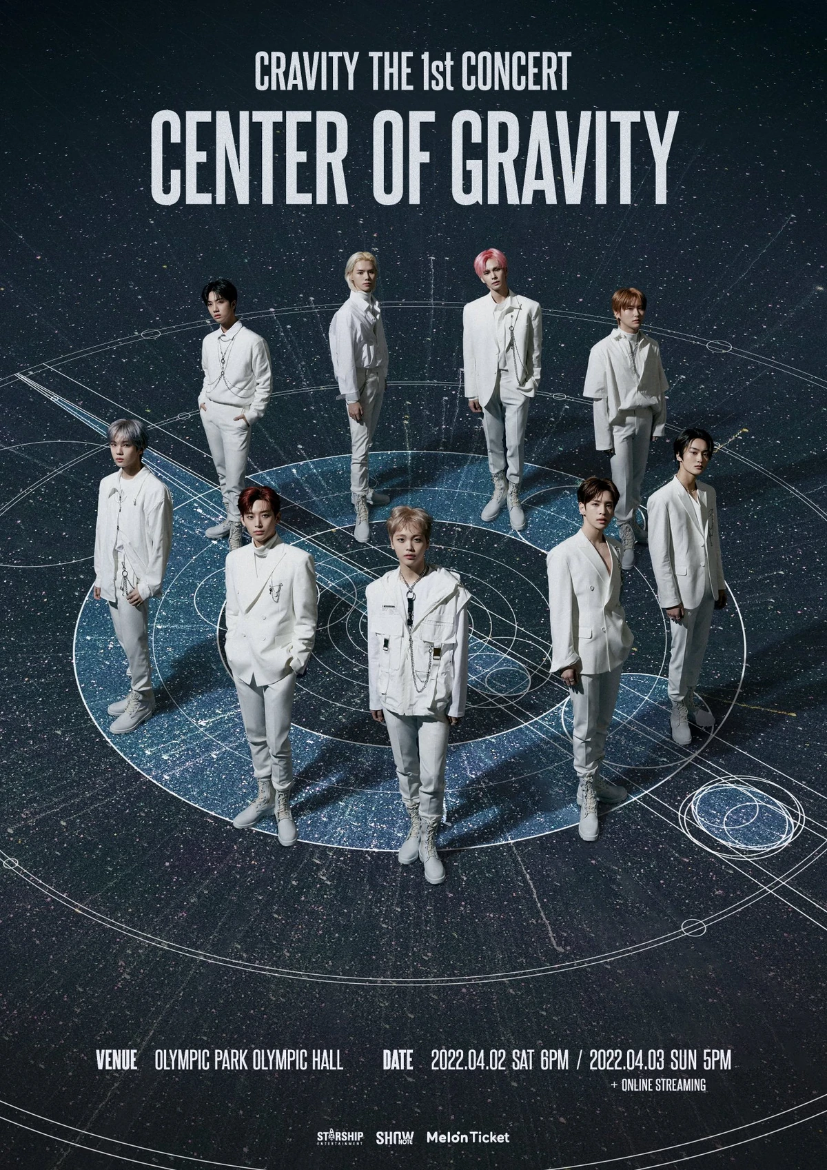 CENTER OF GRAVITY ソウルコンLUVITY ZONE ウォンジン CRAVITY ヒョンジュン CRAVITY THE 1st CONCERT CENTER OF GRAVITY