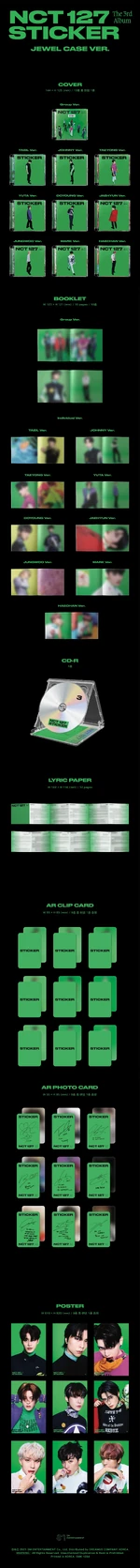 Album packaging (Jewel Case ver.)