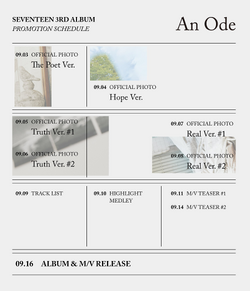 K-POP・アジア SEVENTEEN An Ode Seventeen release their third studio album, 'An Ode'
