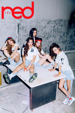 Red Velvet The Red group promo photo