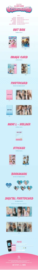 Наполнение альбома (PLVE вер.)