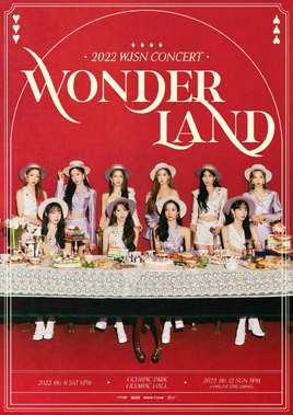 WJSN Wonderland concert poster