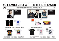 YG Family 2014 World Tour : Power | Kpop Wiki | Fandom