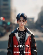 NCHIVE Kang San foto virtual para Never Give Up.png (1,06 MB) "Never Give Up"