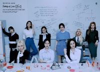 Foto konsep grup TWICE Formula of Love O+T=Heart 1