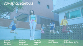 Comeback schedule