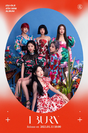 (G)I-DLE I Burn concept photo (2)