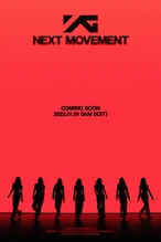 Тизерный постер дебюта 'Next Movement'