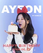 GENBLUE Ayeon's birthday Instagram post (June 13, 2025) 2.png (875 КБ) С днём рождения Аён (2)