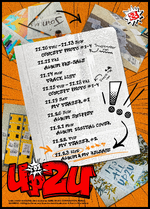 Schedule poster