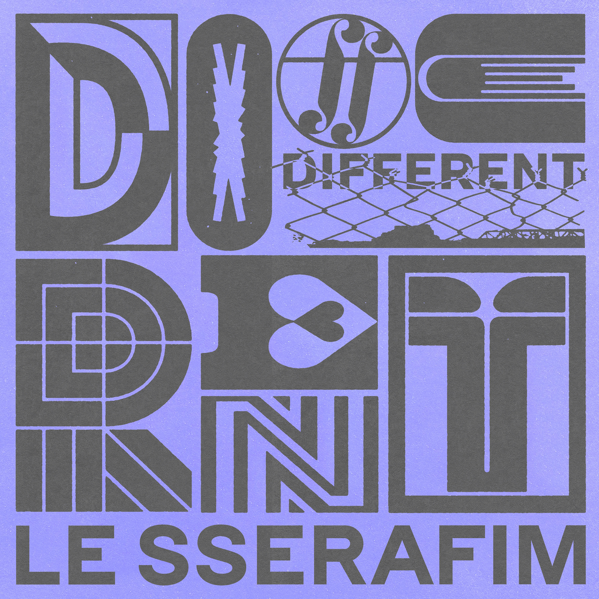 K-POP・アジア LE SSERAFIM DIFFERENT LE SSERAFIM - [DIFFERENT] (Japan 4th Single Album 3 Version