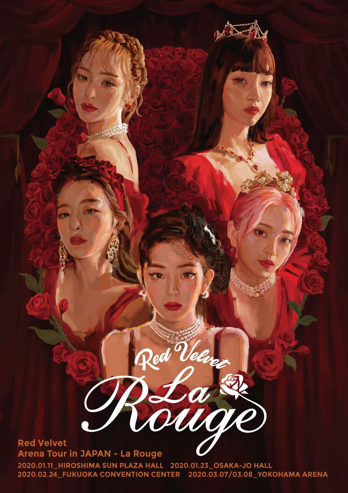 Red Velvet Arena Tour In Japan La Rouge Kpop Wiki Fandom