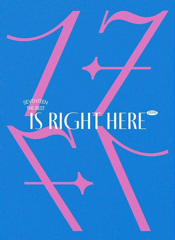 SEVENTEEN 17 IS RIGHT HERE Best Album DEAR Version CD+