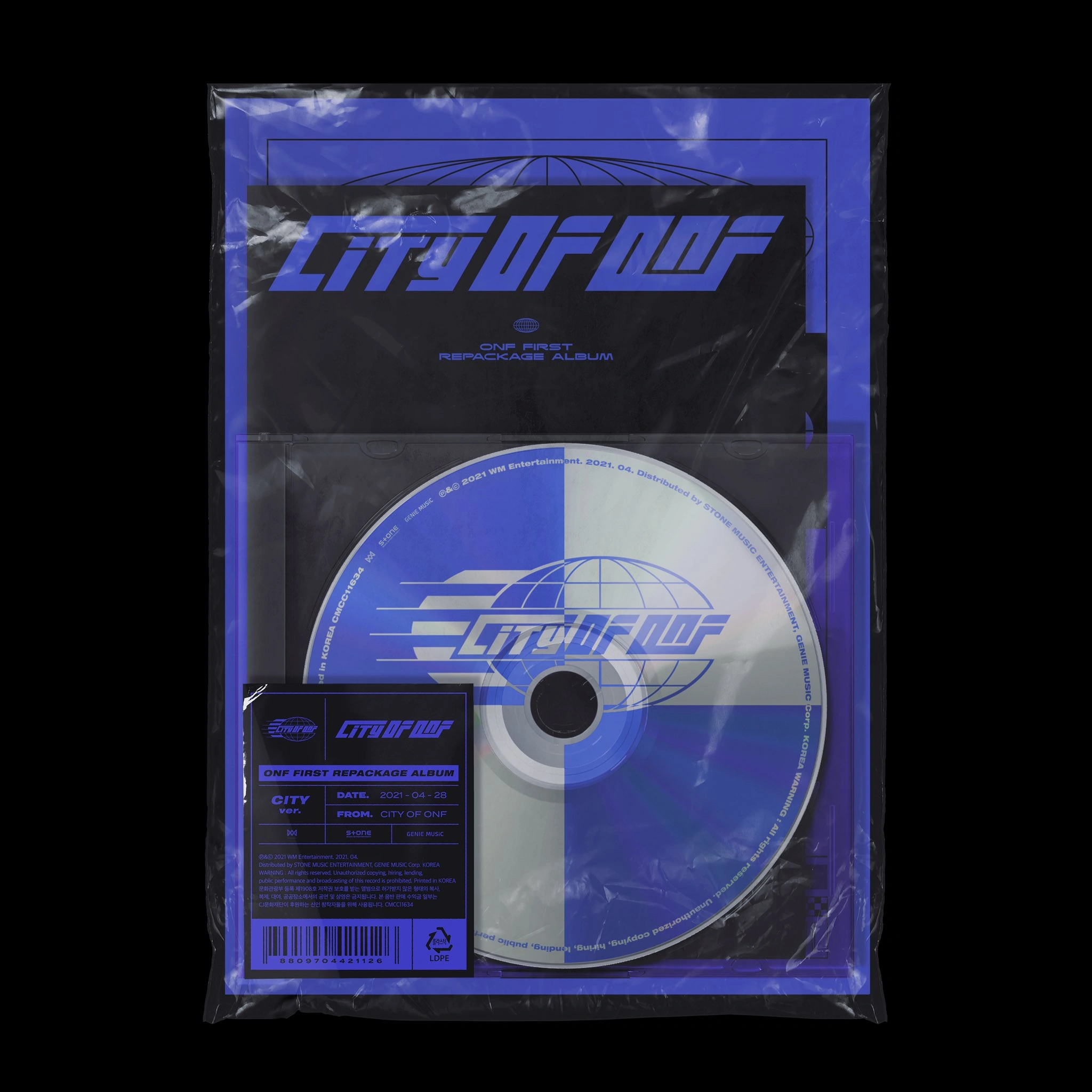 【匿名配送】ONF オネノプ ヒョジン CITY OF ONF ONF オネノプ 4セット ヒョジン イーション ミンギュン FUSE 2ND