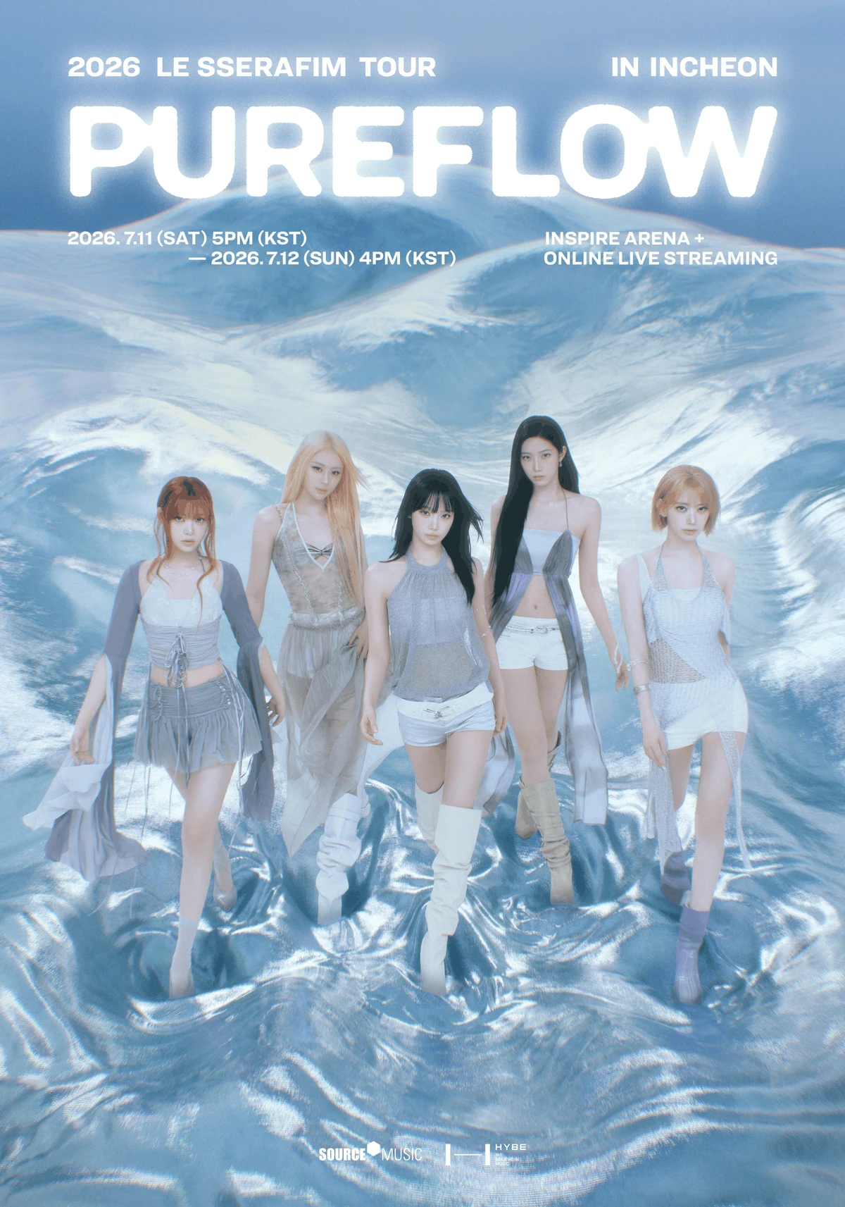 2026 LE SSERAFIM Tour 'Pureflow' | Kpop Wiki | Fandom