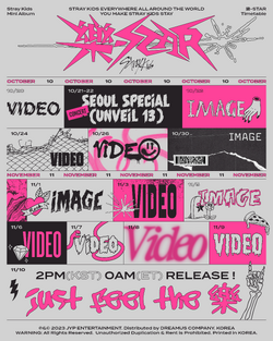 Stray Kids - 8th Mini Album 'ROCK-STAR' Teaser Images