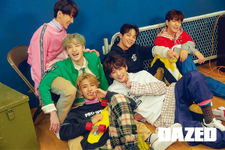 Dazed Korea (November 2018) (7) Changbin, Bang Chan, Han, Lee Know, Woojin & Seungmin)