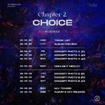 Comeback schedule