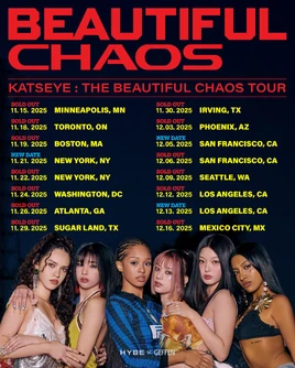 KATSEYE : The Beautiful Chaos Tour | Kpop Wiki | Fandom