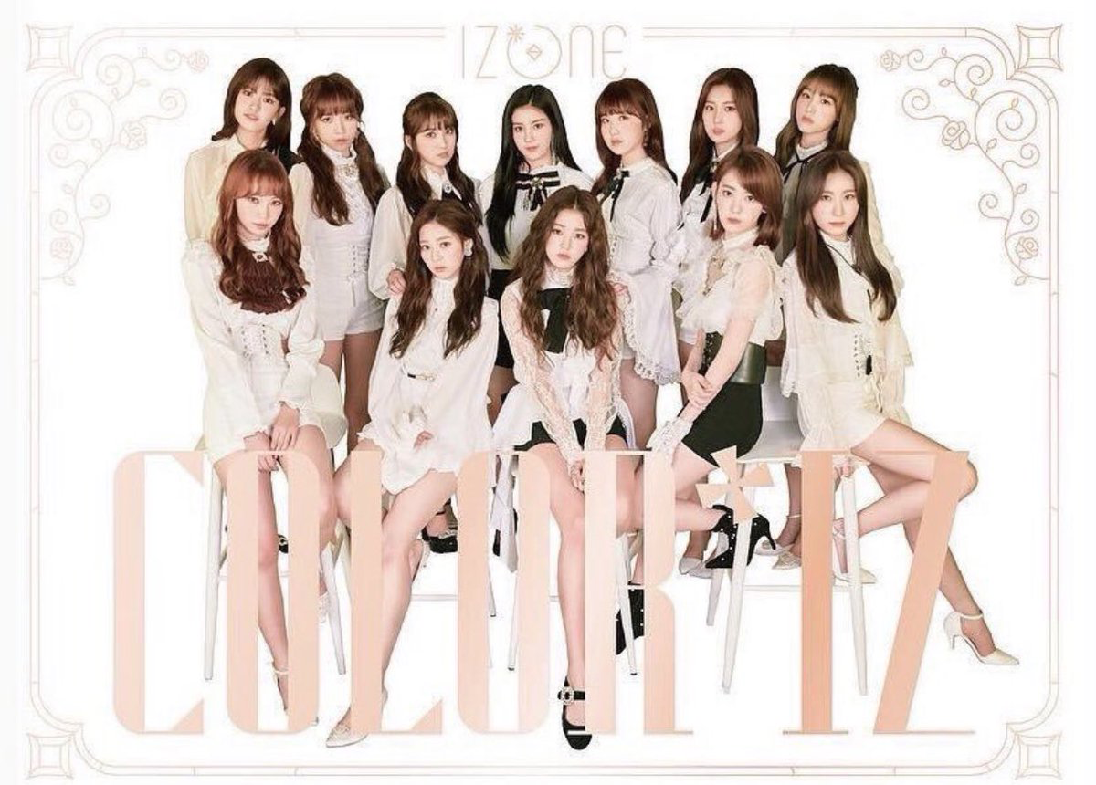 Amazon.co.jp: IZ*ONE-COLOR*IZ 1st Mini album Random Ver