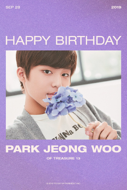 PARK JEONG WOO TREASURE BOX -GOODS | TREASURE OFFICIAL WEBSITE