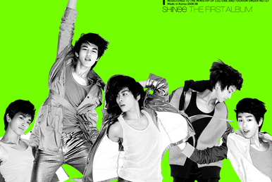 SHINee The First Album SHINee World A version Korea Press SM