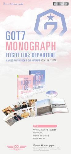 【希少】GOT7 FLIGHT LOG: DEPARTURE DVD 写真集 GOT7 - [FLIGHT LOG : DEPARTURE] (MONOGRAPH) – kpopalbums.com