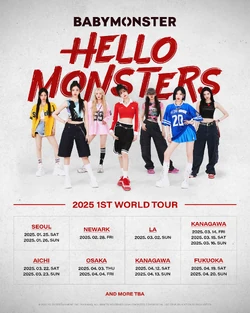 BABYMONSTER 1st World Tour 'Hello Monsters' | Kpop Wiki | Fandom