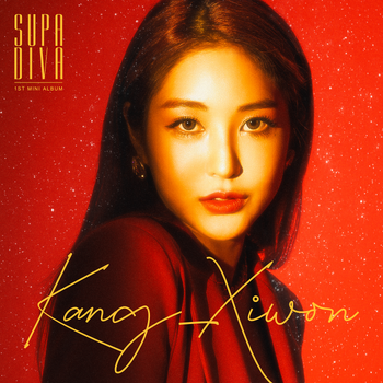 Kang Xiwon Supa Diva digital album cover