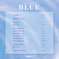 【非売品特典付】XEEDアルバム BLUE セット 非売品特典付】XEEDアルバム BLUE セット