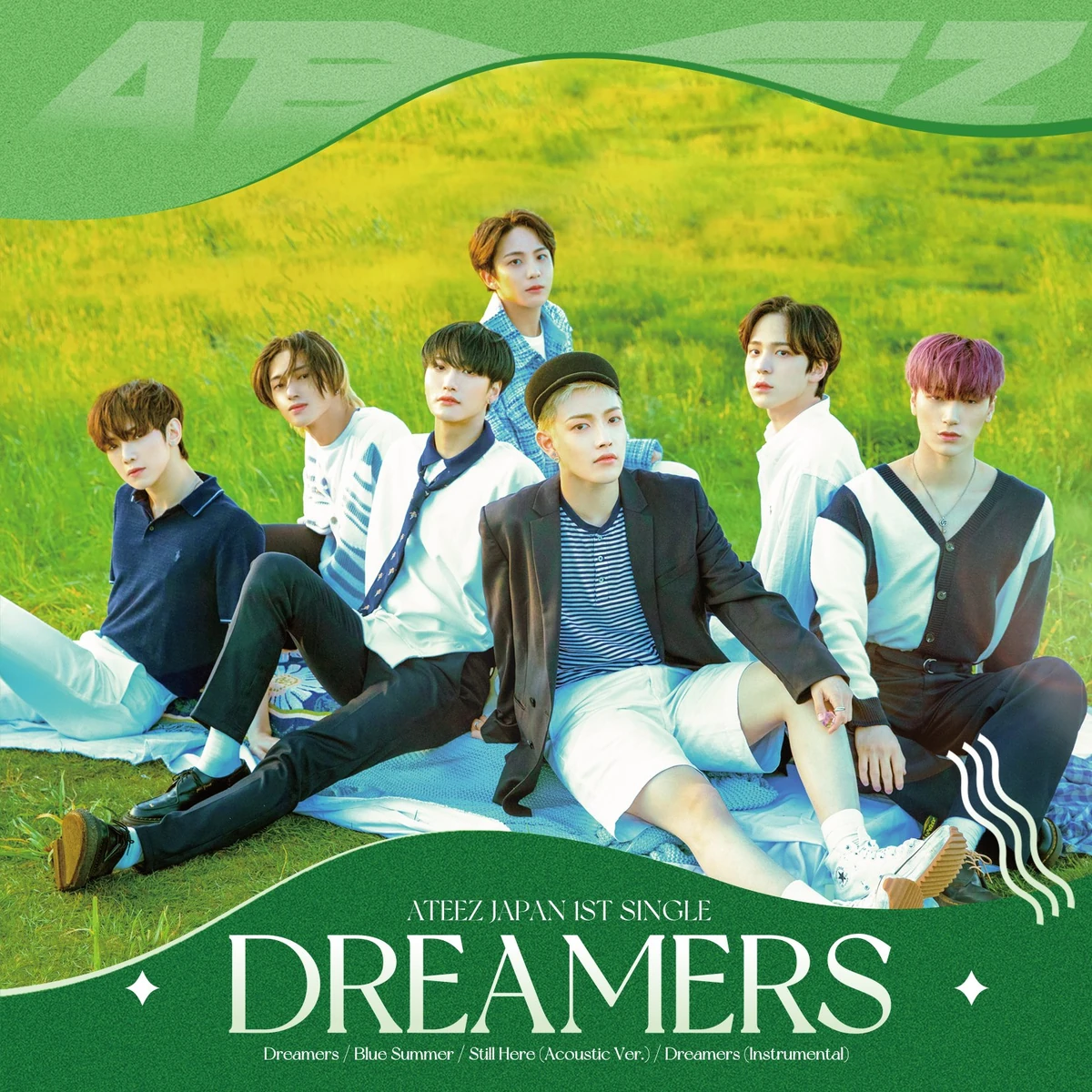 ATEEZ DREAMERS 通常盤初回プレス 新品未開封 N ATEEZ DREAMERS 通常盤初回プレス 新品未開封 N 7月28日にATEEZ