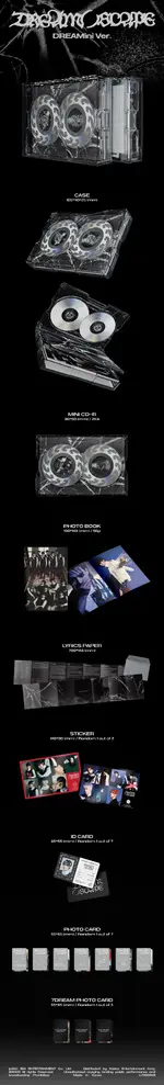 Album packaging (DREAMini ver.)