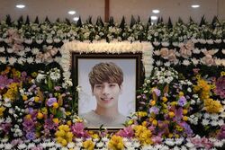 Jonghyun pogrzeb