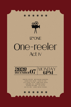 Kpop IZONE ONE-REELER 4th Mini Album Photo Cards Self Made