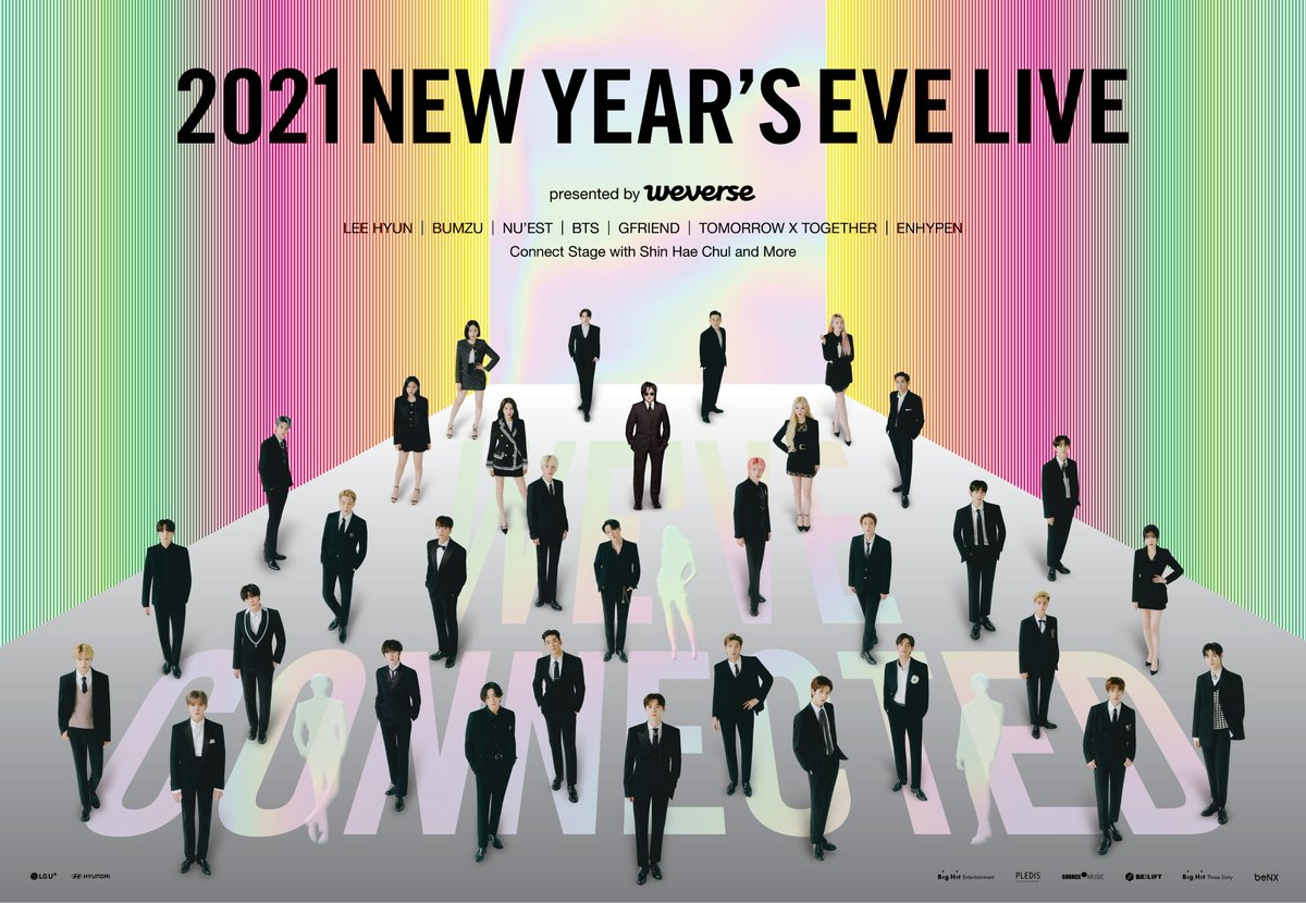 2021 New Year's Eve Live presented by Weverse | Kpop Wiki | Fandom