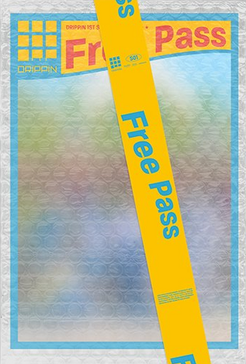 drippin free pass ドンユン サイン ポラロイド 23537-DRIPPIN-Single-Album-Vol