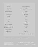 Сетлист концерта 's... one