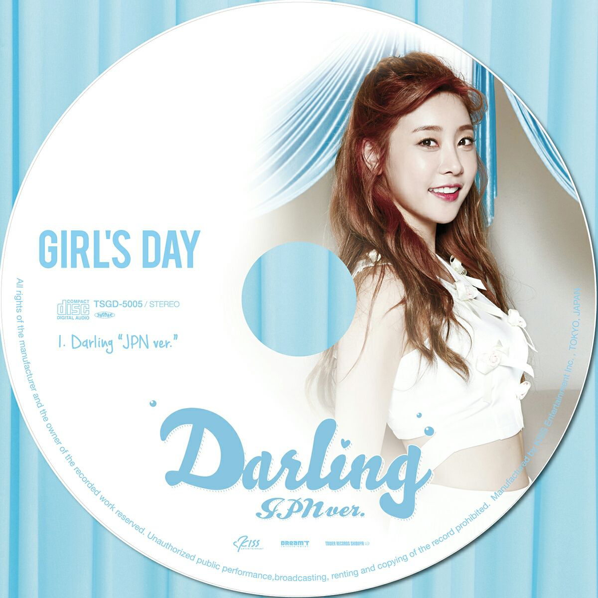 GIRL'S DAY DARLING JAPAN VER. SINGLE ALBUM K-POP SEALED | eBay