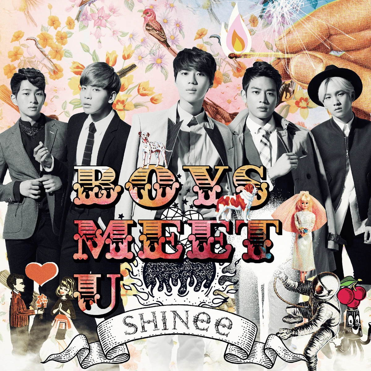 ☆非売品☆SHINee BOYS MEET U ハイタッチ会 A賞 ガラスコップ