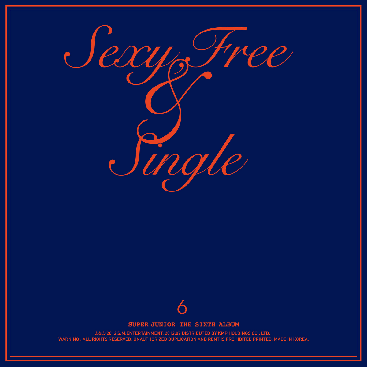 K-POP・アジア Super Junior Sexy, Free & Single CD K-POP・アジア Super Junior Sexy, Free & Single CD Super