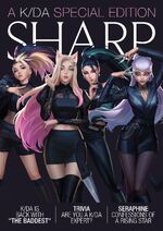 KDA Sharp Magazine Cover